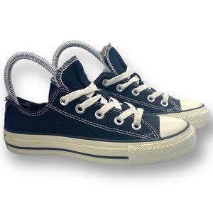 Converse All Star Double Tongue Plaid Low Sneaker Women’s 7